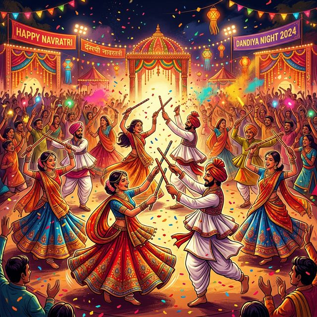 Navratri Events Surat - Dandiya Festival Schedule